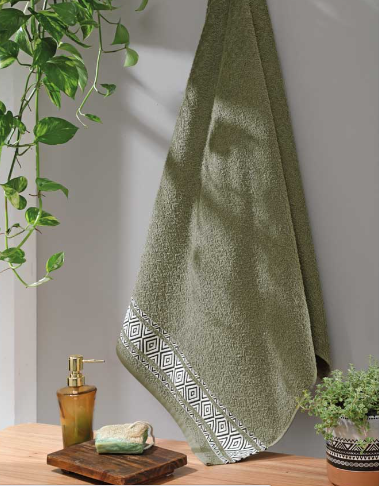 DOHLER TOALHA ROSTO WEB FELPUDO JACQUARD PREMIUM