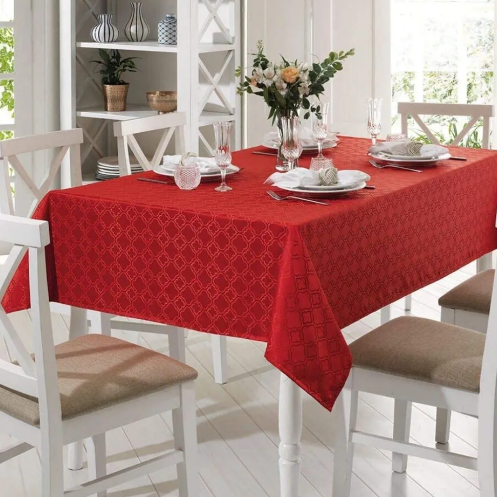 DOHLER TOALHA DE MESA WEB JACQUARD REQUINTE II 1.40X1.40