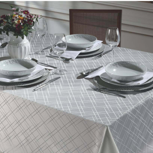 DOHLER TOALHA DE MESA WEB JACQUARD REQUINTE II 1.40X2.10