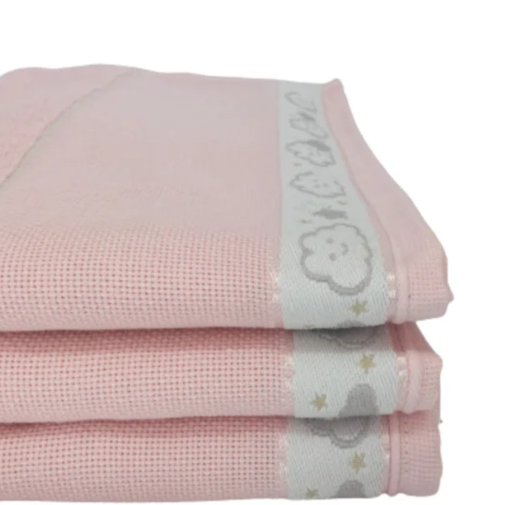 DOHLER TOALHA LAVABO FELPUDO P/BORDAR BABY KIDS