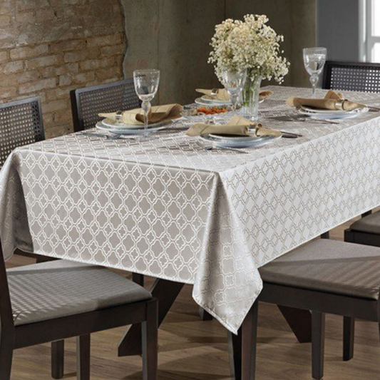 DOHLER TOALHA DE MESA WEB JACQUARD REQUINTE II 1.60X1.60