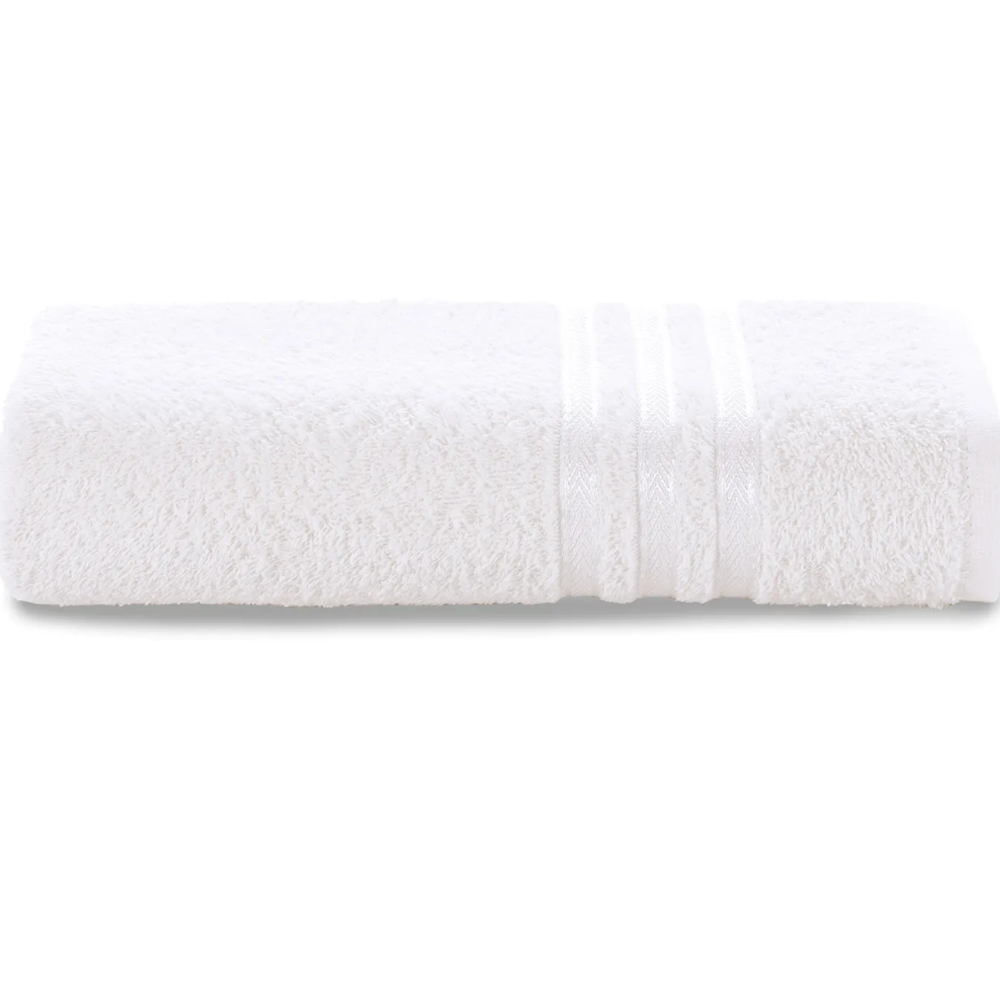 Toalha de Rosto Dohler Prisma Lisa Felpuda – 50x80cm, 100% Algodão, 400g/m² e Toque Macio