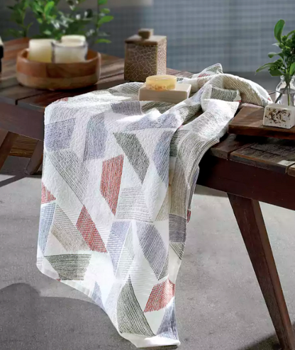 Toalha de Rosto Dohler Prisma Felpuda – 50x80cm, 100% Algodão, 400g/m² e Toque Super Macio