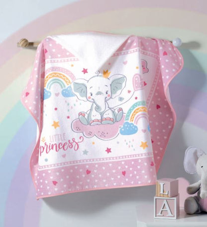 DOHLER TOALHA BANHO VELOUR WEB INFANTIL C/CAPUZ