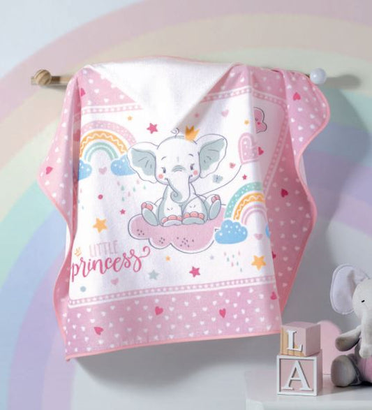 DOHLER TOALHA BANHO VELOUR WEB INFANTIL C/CAPUZ