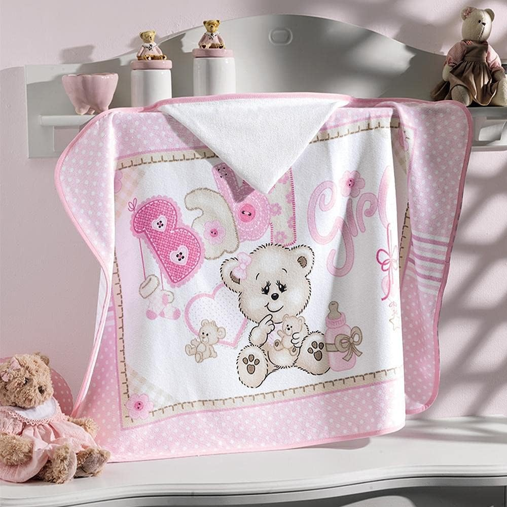 DOHLER TOALHA BANHO VELOUR WEB INFANTIL C/CAPUZ