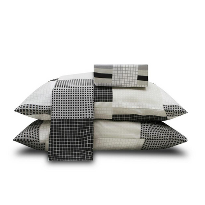 Jogo de Cama Casal Sultan Realce Premium – 4 Peças, 140 Fios, Algodão, Toque Macio e Cama Dupla