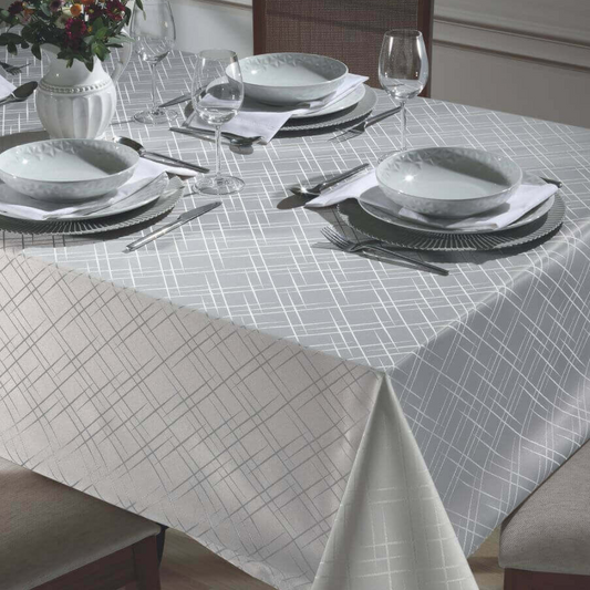 DOHLER TOALHA DE MESA WEB JACQUARD REQUINTE II 1.40X2.10