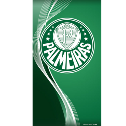 Toalha de Banho Aveludada Bouton 70x140cm – Brasão de Time, Algodão 100% Linha Licenciados