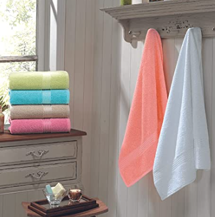 DOHLER TOALHA ROSTO FELPUDO WEB PRISMA 0.50X0.80 LISA