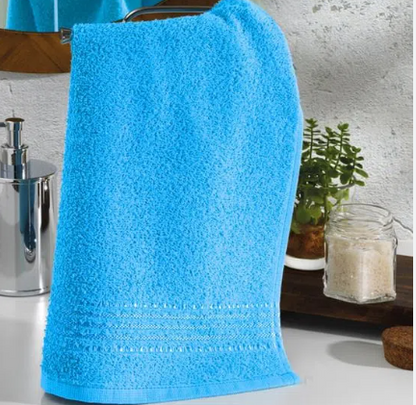 Toalha de Rosto Dohler Prisma Lisa Felpuda – 50x80cm, 100% Algodão, 400g/m² e Toque Macio