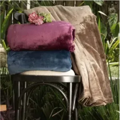 CAMESA COBERTOR VELOUR KING M2 260X240