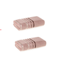 Kit  2 Toalha Banhão Karsten Rosa 60221