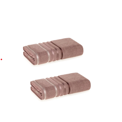 Kit  2 Toalha de Banhão Karsten Rosa  Vintage 60255