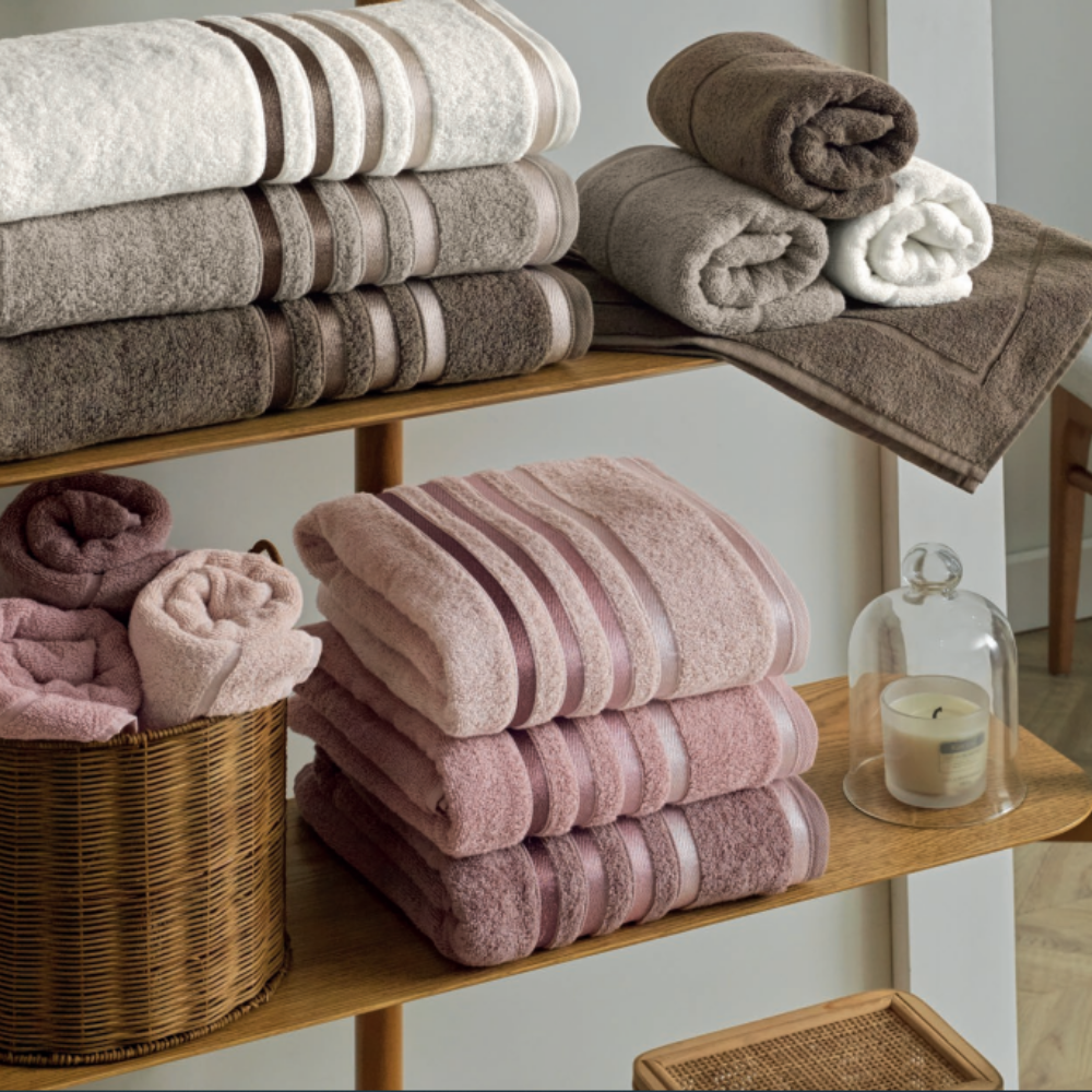 Kit  2 Toalha de Banhão Karsten Rosa  Vintage 60255