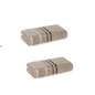 Kit  2 Toalha de Banhão Karsten Greige 80204