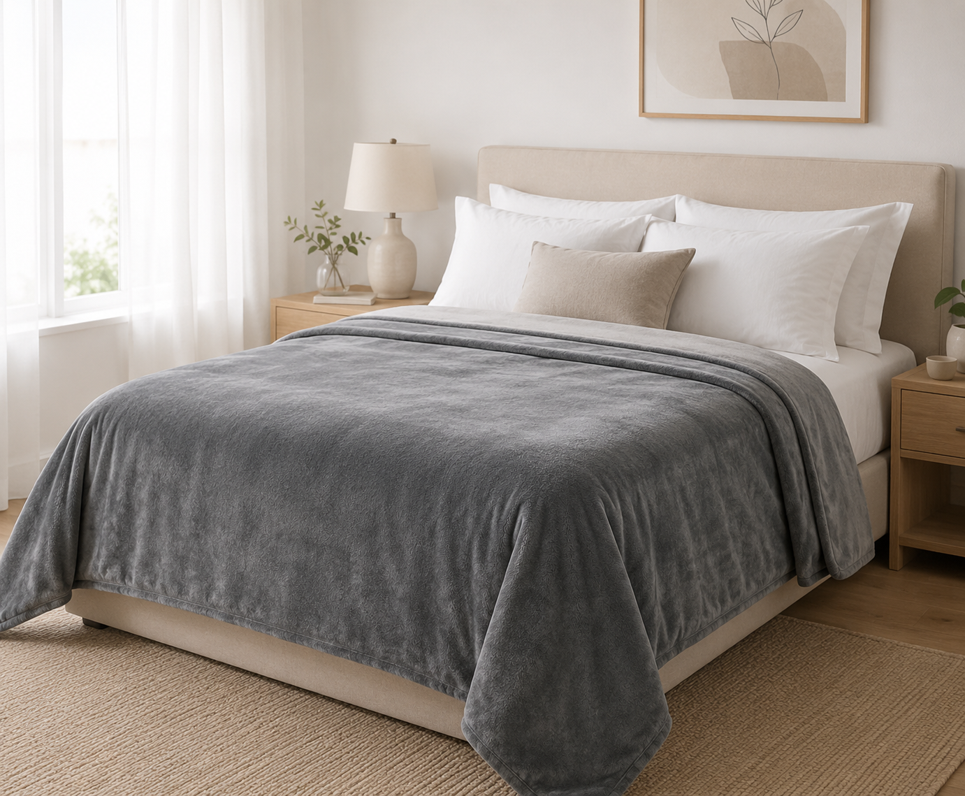 CAMESA COBERTOR VELOUR CASAL M2 180X220