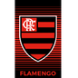 Toalha Futebol Jacquard Veludo Bouton Flamengo