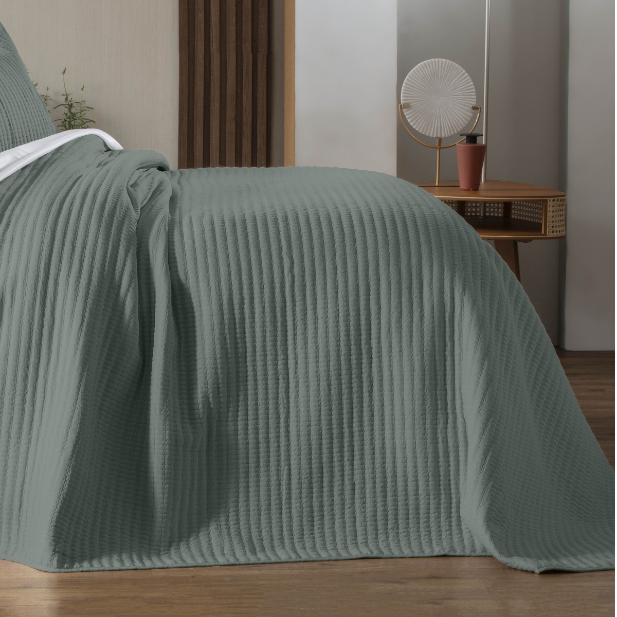 FATEX COLCHA WEB LIVING ART / CASAL / VERDE