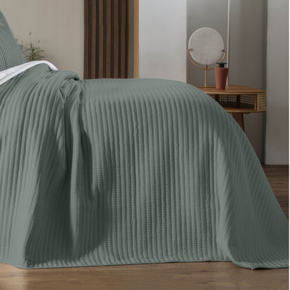 FATEX COLCHA WEB LIVING ART / CASAL / VERDE