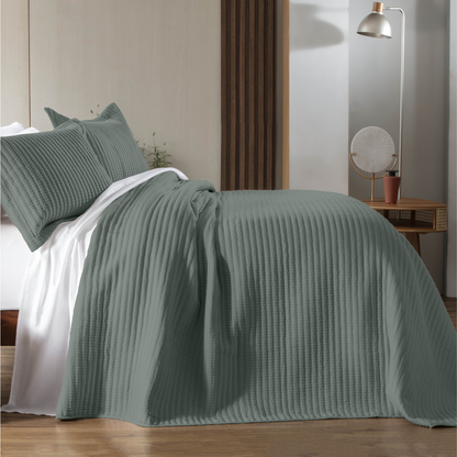 FATEX COLCHA WEB LIVING ART / CASAL / VERDE