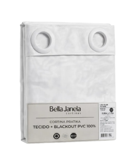 BELLA J. CORTINA WEB PRATIKA SLIM 2.60X1.70 / U / MARFIM