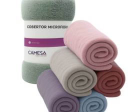 CAMESA MANTA MICROFIBRA 180G CASAL BORDO