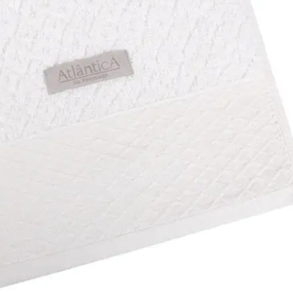 ATLANTICA  TOALHA JG BANHO CAPRI NA CAIXA 4 PCS  OFF WHITE