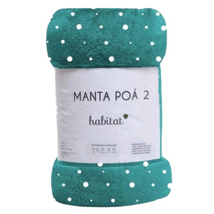 KSATEX MANTA  POA QUEEN 220X240 VERDE