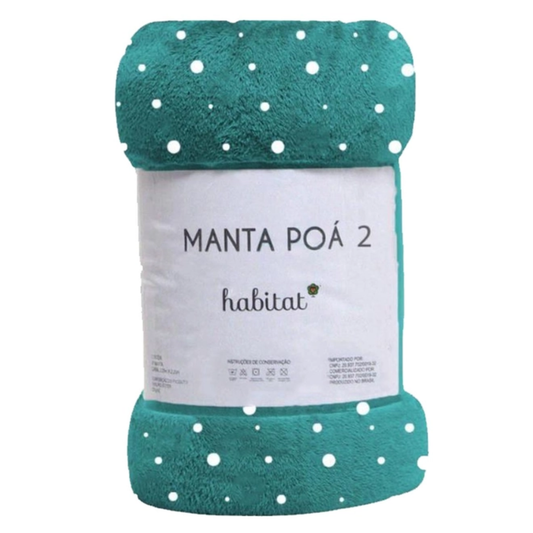 KSATEX MANTA  POA QUEEN 220X240 VERDE