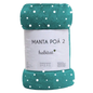 KSATEX MANTA  POA QUEEN 220X240 VERDE