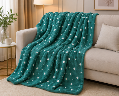 KSATEX MANTA  POA QUEEN 220X240 VERDE