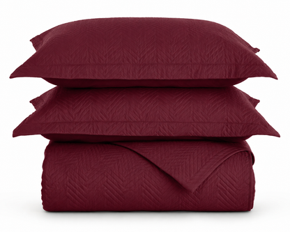 FATEX COLCHA  MILHAO 150 FIOS CASAL VERMELHO