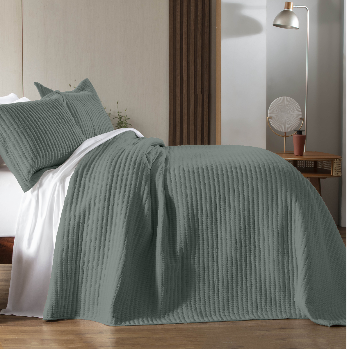 FATEX COLCHA LIVING ART / QUEEN / VERDE