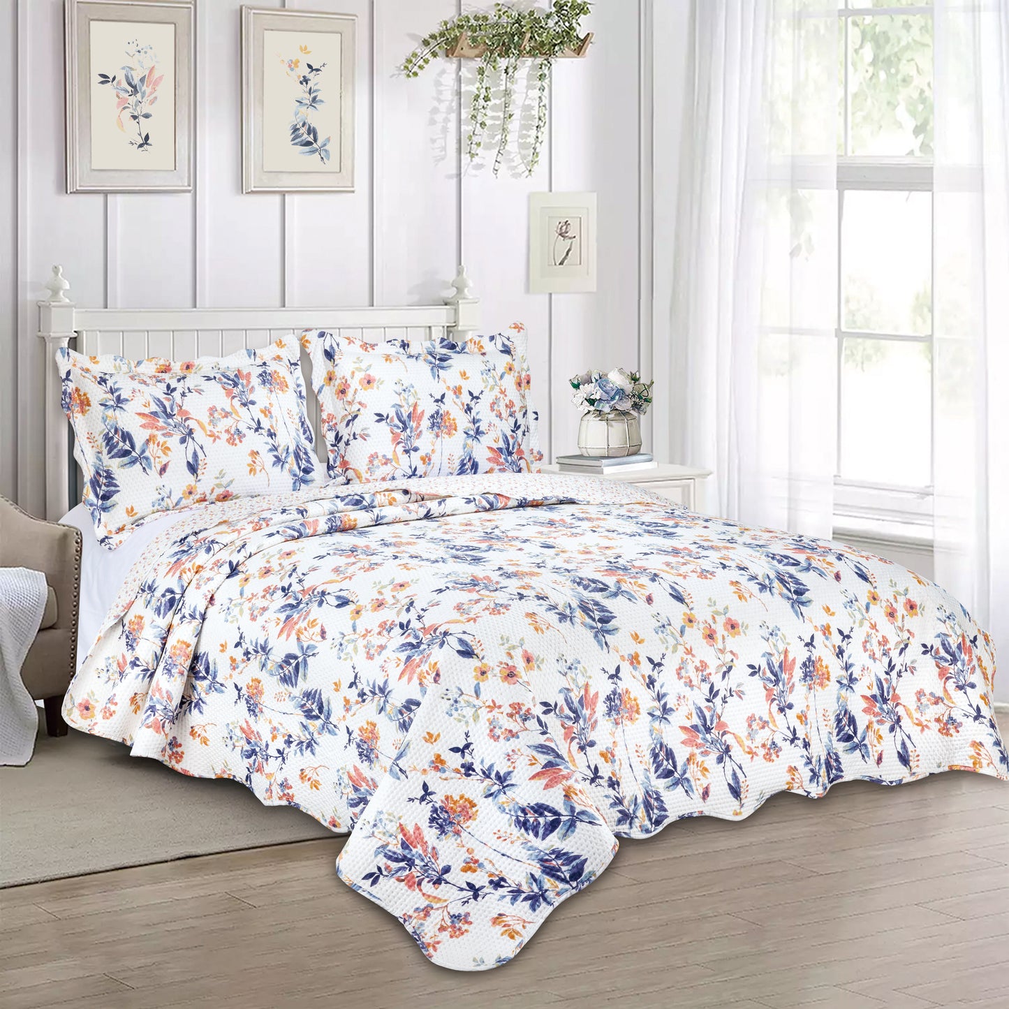 CAMESA COLCHA WEB GARDEN SOLTEIRO / SOLTEIRO / SIBELI