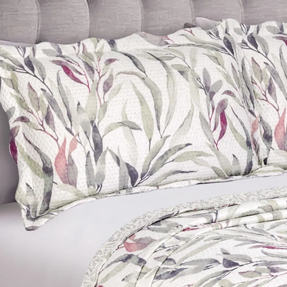 CAMESA COLCHA WEB GARDEN QUEEN / QUEEN / MENTA