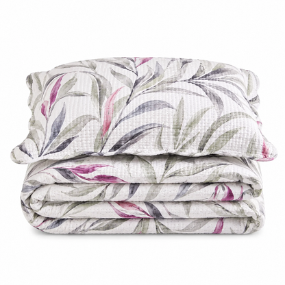 CAMESA COLCHA WEB GARDEN QUEEN / QUEEN / MENTA
