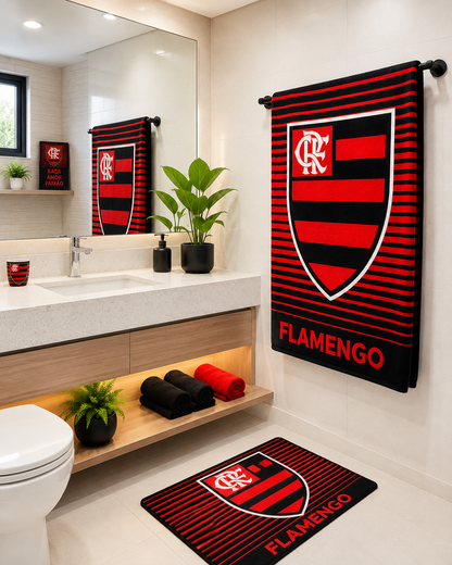 Bouton toalha Banho jacquard Futebol