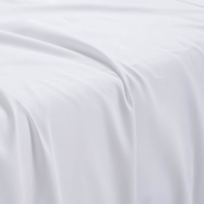 Hiper Textil Jogo Cama 4 Pçs 1000 Fios King / Branco